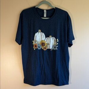 Jerzees Navy Short Sleeve Crewneck Tee